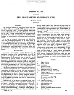 naca-report-851 Thin Oblique Airfoils at Supersonic Speed-1
