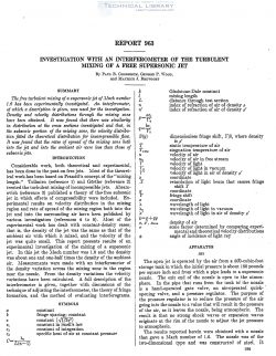 naca-report-963 Investigation with an Interferometer of the Turbulent Mixing of a Free Supersonic Jet-1