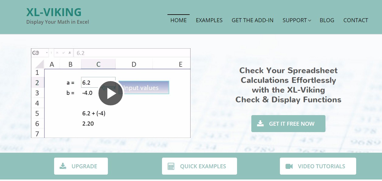 Xl Viking Excel Equation Add In New Look And Improved Trial Version With No Expiry Abbott Aerospace Canada Ltd