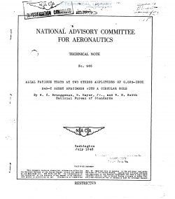 naca-tn-983-axial-fatigue-tests-at-two-stress-amplitudes-of-0-032-24s-t-sheet-specimens-with-a-circular-hole-1