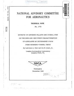 naca-tn-1779-effects-of-antispin-fillets-and-dorsal-fins-on-the-spin-and-recovery-characteristics-of-airplanes-as-determined-from-1