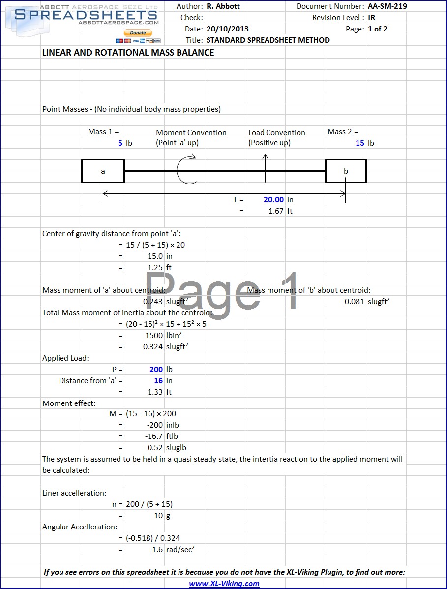 updated mass balance spreadsheet abbott aerospace canada ltd micro entity sheet explained pro forma example