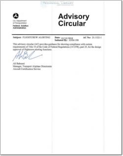 FAA-AC-25.1322-1