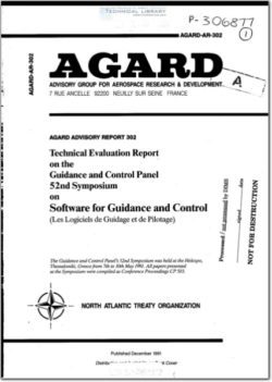 AGARD-AR-302