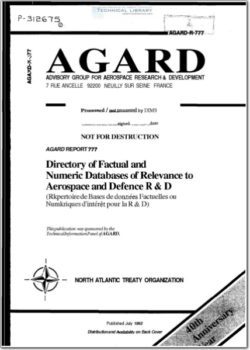 AGARD-R-777