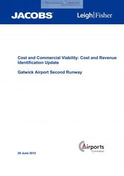 Airports Commission - Cost & Commercial Viability; Cost and Revenue Identification Update - June 2015