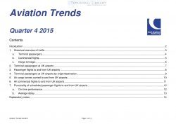 Aviation Trends - Quarter 4, 2015