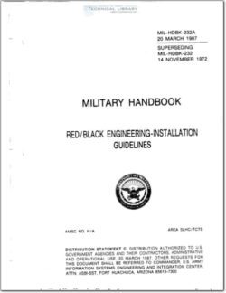 MIL-HDBK-232A