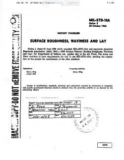 MIL-STD-10A
