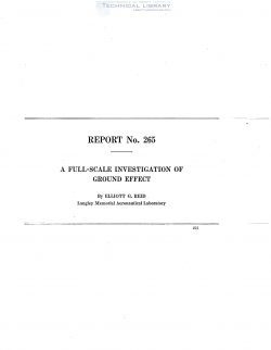 Naca Report 265 Abbott Aerospace Uk Ltd