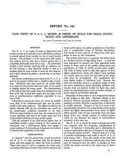 Naca Report 543 Abbott Aerospace Uk Ltd